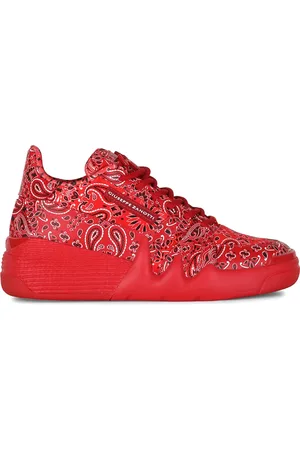 Giuseppe Zanotti Baskets à motif cachemire