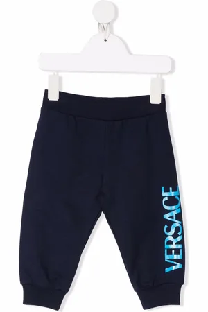 VERSACE Pantalon de jogging à logo imprimé