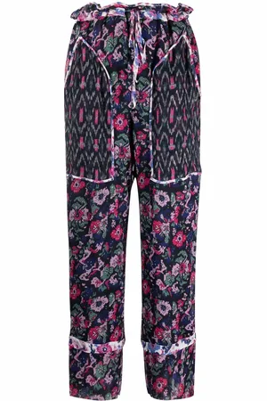 Marant Etoile Pantalon droit à mélange d