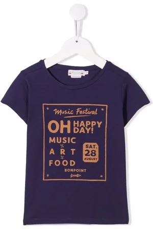 BONPOINT T-shirt à imprimé graphique