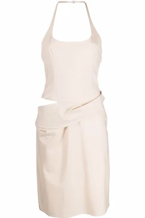 Jacquemus Robe Robe Hielo à design asymétrique