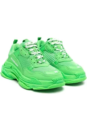 Balenciaga triple s outlet vert fluo pas cher