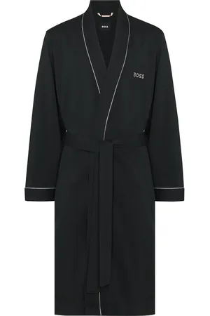 HUGO BOSS Peignoir à logo brodé