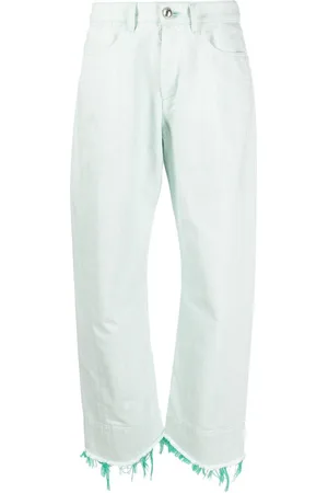 Jil Sander Pantalon ample à bords francs