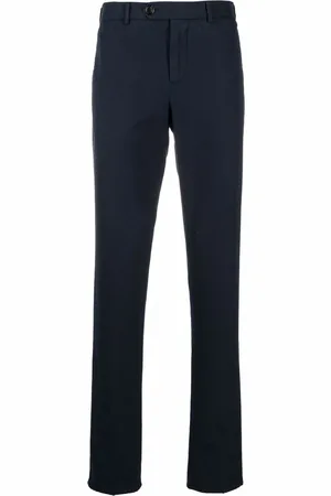 Brunello Cucinelli Pantalon chino slim à taille mi-haute