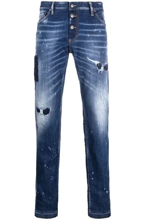 Dsquared2 Jean à effet usé
