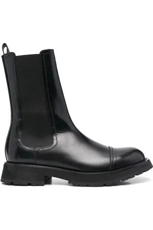 Alexander McQueen Bottines chelsea à finition polie