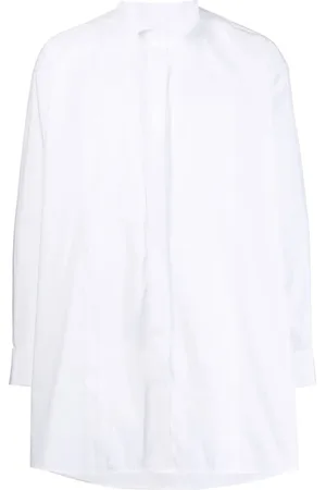 RAF SIMONS Chemise boutonnée à patch logo