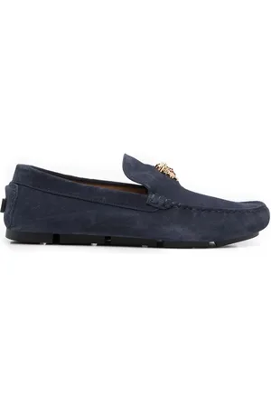 VERSACE Mocassins La Medusa en daim
