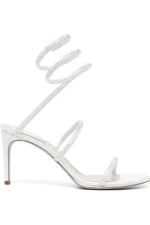 RENE CAOVILLA Sandales à brides strassées 80 mm