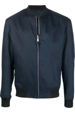 BILLIONAIRE Veste bomber zippée à motif poitrine
