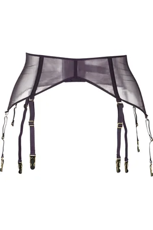 MAISON CLOSE Porte-jarretelles à design transparent