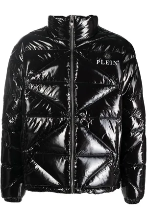 Philipp Plein Doudoune à fini brillant