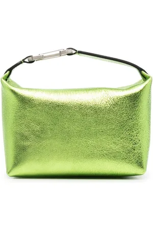 Eera Pochette Moon en cuir à fini métallisé