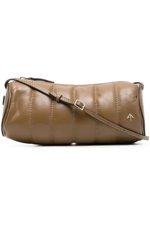 MANU Sac en cuir à design cylindrique