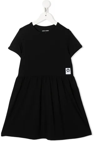 Mini Rodini Robe évasée à manches courtes