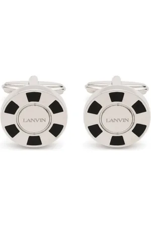 Lanvin Boutons de manchette à logo gravé