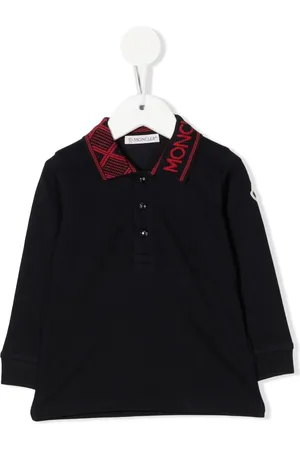 Moncler Polo à patch logo