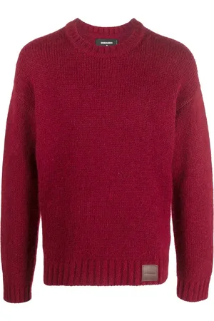 Dsquared2 Pull en maille à patch logo