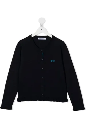 Familiar Cardigan à patch logo