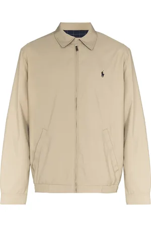 Ralph Lauren Veste zippée à logo brodé