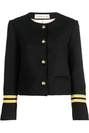 BLANCA Veste militaire à détails rayés