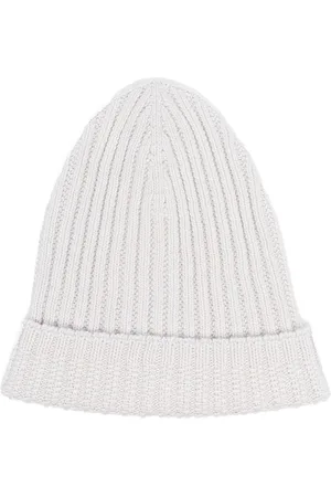 Barrie Bonnet en cachemire à design nervuré