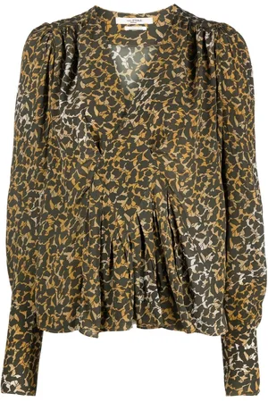 Marant Etoile Blouse imprimée à col v