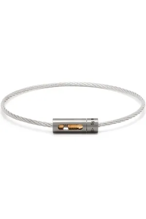 Le Gramme Bracelet Cable 5g en or 18ct et titane