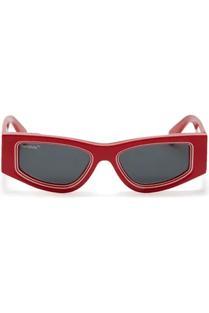 OFF-WHITE Lunettes de soleil Andy à monture rectangulaire