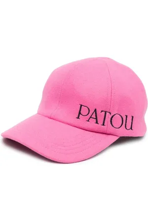 Patou Casquette en cachemire et laine mélangés à logo brodé