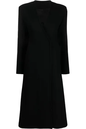 The Attico Manteau long à col v