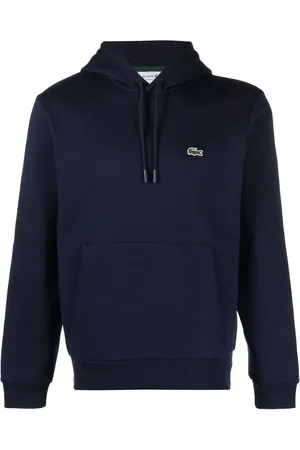 Lacoste Hoodie en polaire à patch logo