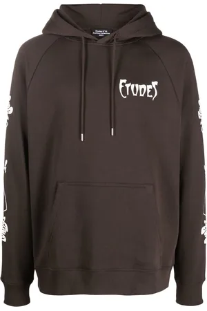 Etudes Hoodie Racing Paris à logo imprimé