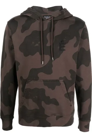 Etudes Hoodie Klein Camo à patch logo