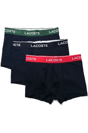 Lacoste Lot de trois boxers à bande logo