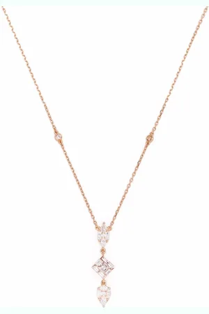 DJULA Collier Delicacy en or 18ct serti de diamants
