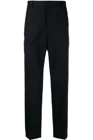 Jil Sander Pantalon en coton à coupe fuselée