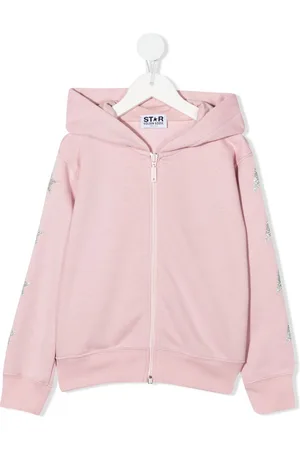 Golden Goose Hoodie zippé à étoiles imprimées