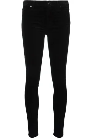 7 for all Mankind Pantalon skinny à effet velours