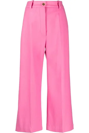 Patou Pantalon court à coupe évasée