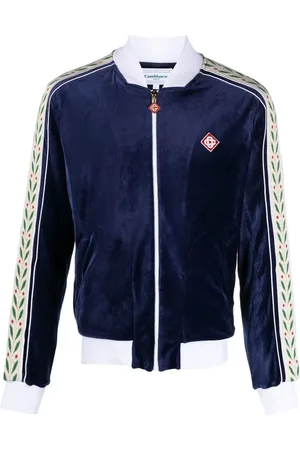 Casablanca Veste zippée à logo Laurel