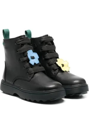 Camper Bottines Norte Twins à patch fleur