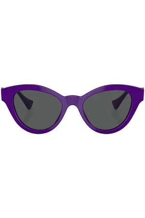 VERSACE Lunettes de soleil Medusa à monture ronde