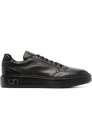Casadei Baskets à logo imprimé
