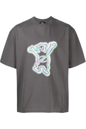 We11 Done T-shirt en coton à imprimé graphique