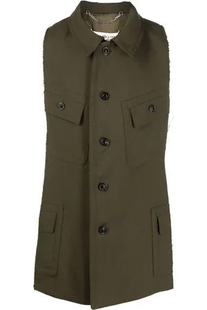 Maison Margiela Veste Spliced à design sans manches