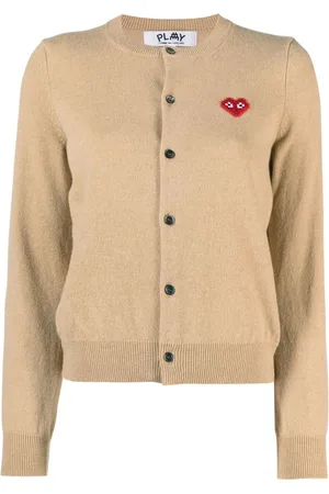 Comme des Garçons Cardigan à patch cœur