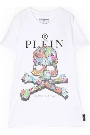 Philipp Plein T-shirt à imprimé tête de mort