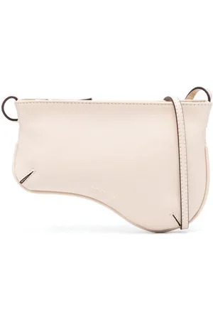 MANU Sac porté épaule en cuir à détail de logo